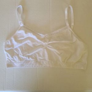 White bralette
